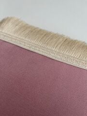 Kişiye Özel İsim Yazılı Pembe Kadife Seccade