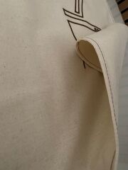 Kabe Desenli Keten Seccade