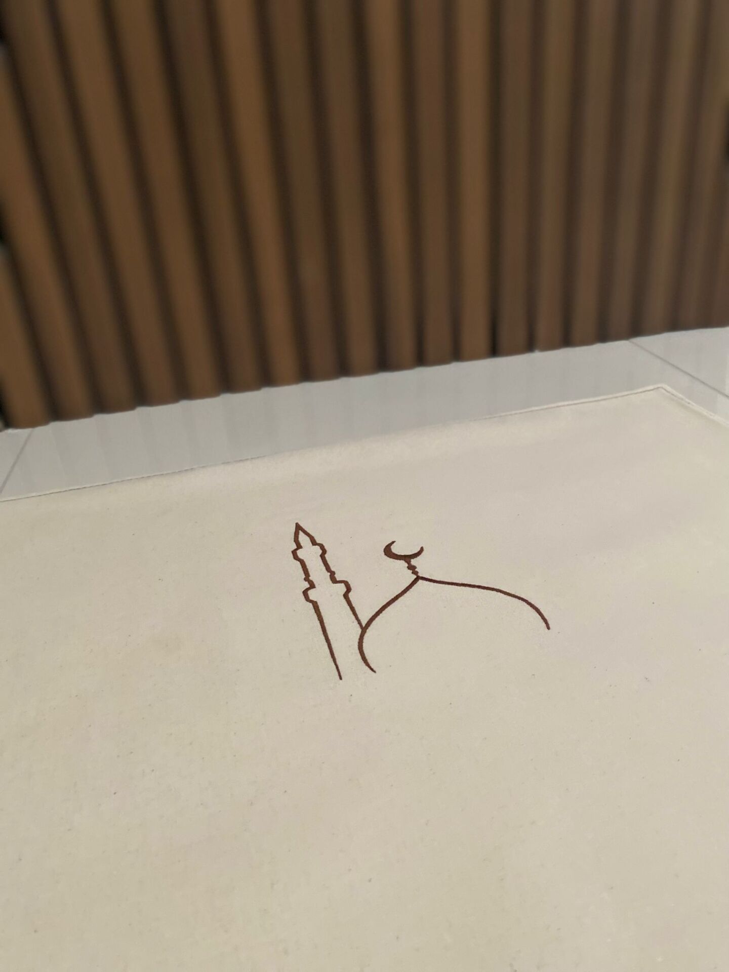 Cami Desenli Keten Seccade