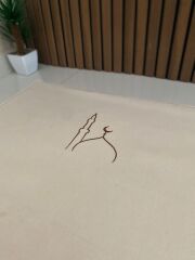 Cami Desenli Keten Seccade