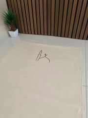 Cami Desenli Keten Seccade