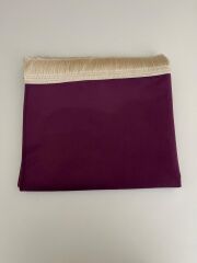 İsimli Mor Kadife Seccade – Kişiye Özel İsim Yazılı Kadife Namazlık