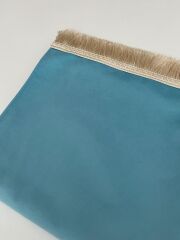 Kişiye Özel Açık Mavi Kadife Seccade – İsim Yazılabilir, Hediyelik Seccade Modeli