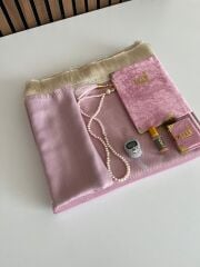 Pembe Seccade Set