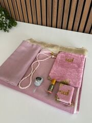 Pembe Seccade Set