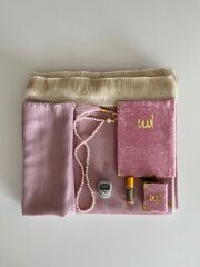 Pembe Seccade Set