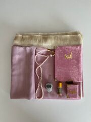 Pembe Seccade Set