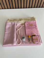 Pembe Seccade Set