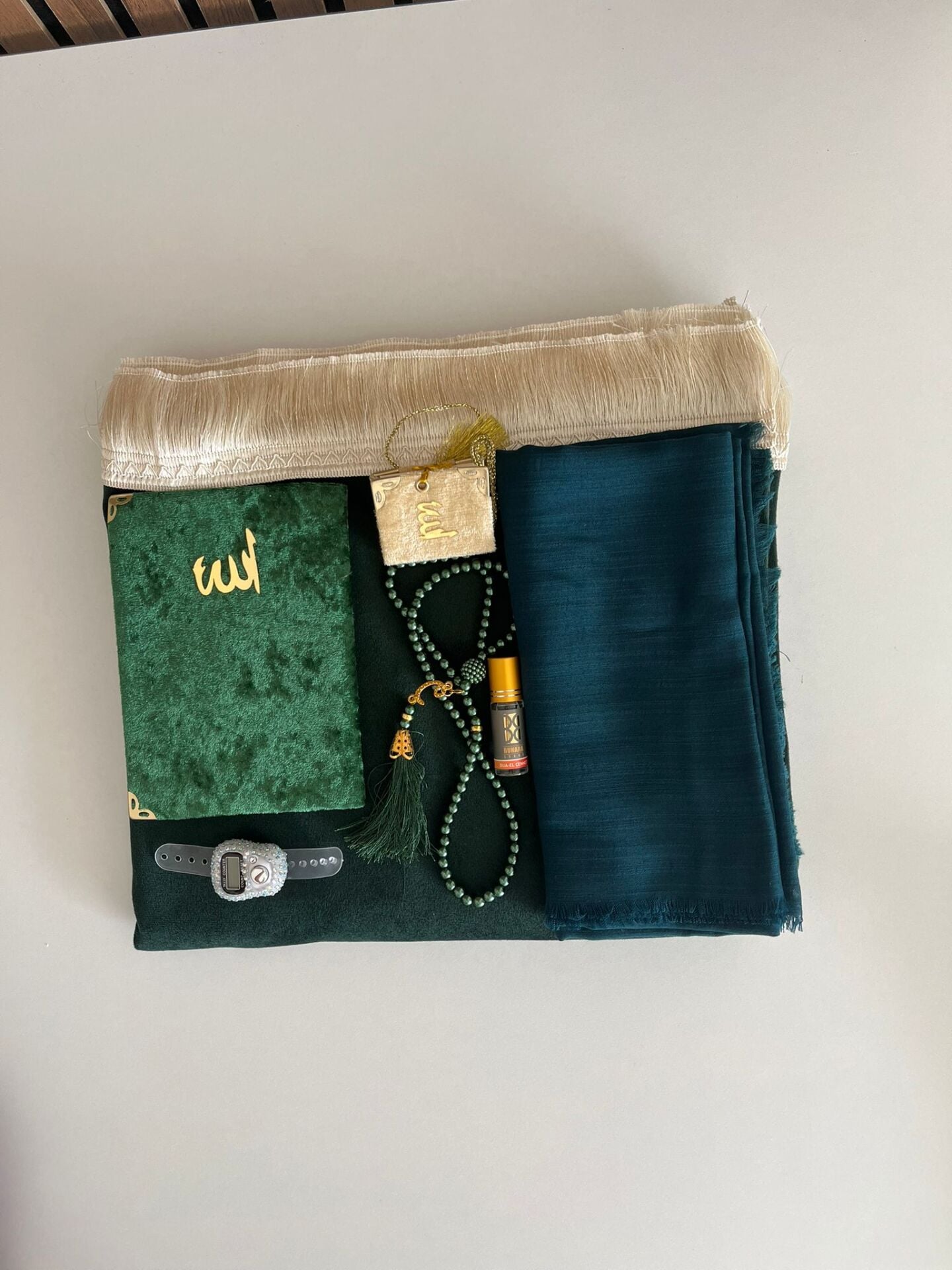 Yeşil Seccade Set