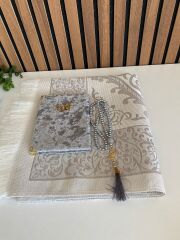 Gri Tafta Hediyelik Set – Çeyizlik ve Özel Gün Hediyesi