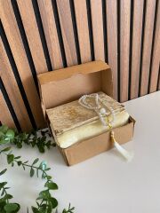 Sarı Tafta Hediyelik Set – Çeyizlik ve Özel Gün Hediyesi