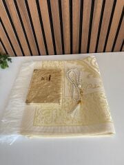 Sarı Tafta Hediyelik Set – Çeyizlik ve Özel Gün Hediyesi