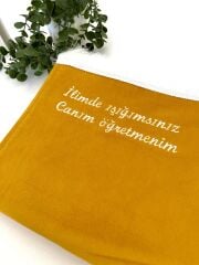 Hardal Sarısı Canım Öğretmenim