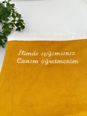 Hardal Sarısı Canım Öğretmenim