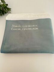 Su Yeşili Canım Öğretmenim Yazılı Seccade