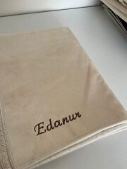 Kişiye Özel İsimli Seccade - Krem Renk