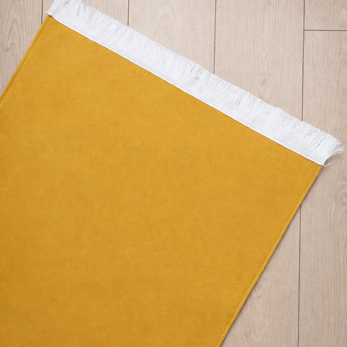 Hardal Sarısı Kadife Seccade