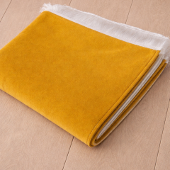 Hardal Sarısı Kadife Seccade