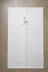 Krem Keten Seccade - Kabe Desenli