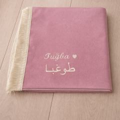 Pembe Kadife Seccade