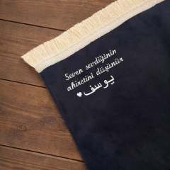 Siyah Kadife Seccade