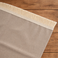 İsimli Şönil Seccade Bej